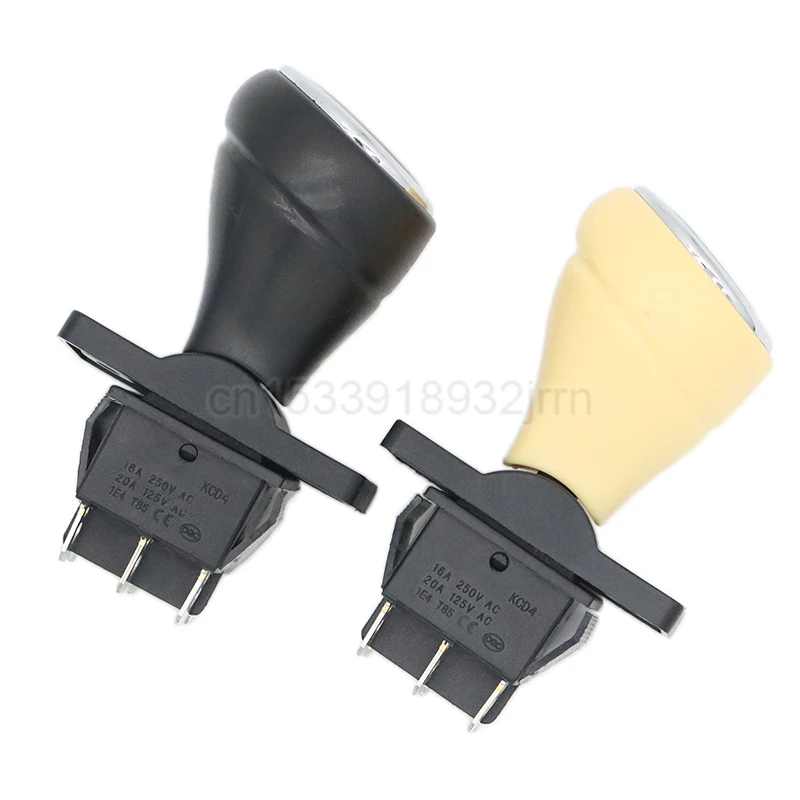 1Pcs KCD4 6Pin ON-OFF-ON Children\'s Electric Vehicle Baby Carriage DPR Car Toggle Switch Push Handle Forward And Backward Stop