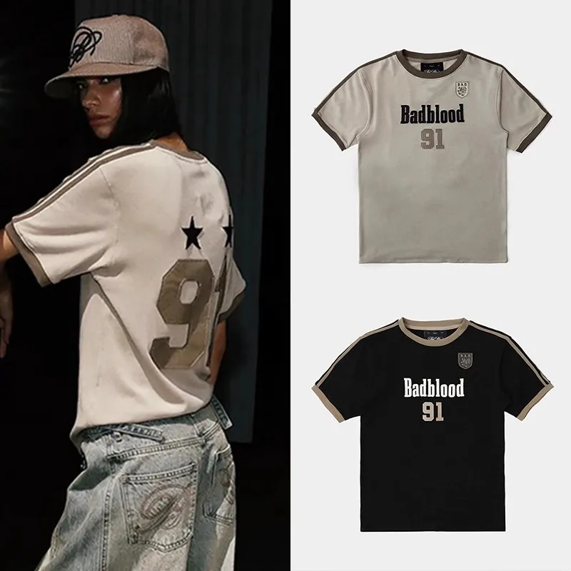 

Свободная футболка Or Sve в стиле ретро Spicy Girl, женский дизайн, американский спортивный повседневный топ, удобная дышащая летняя одежда