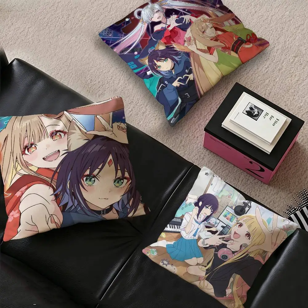 Hot Anime C-Cosmic Princess Kaguya Personalized Pillow Cover Kids Bedroom Wild Party Decor Pillowcase kid Birthday shower Gift