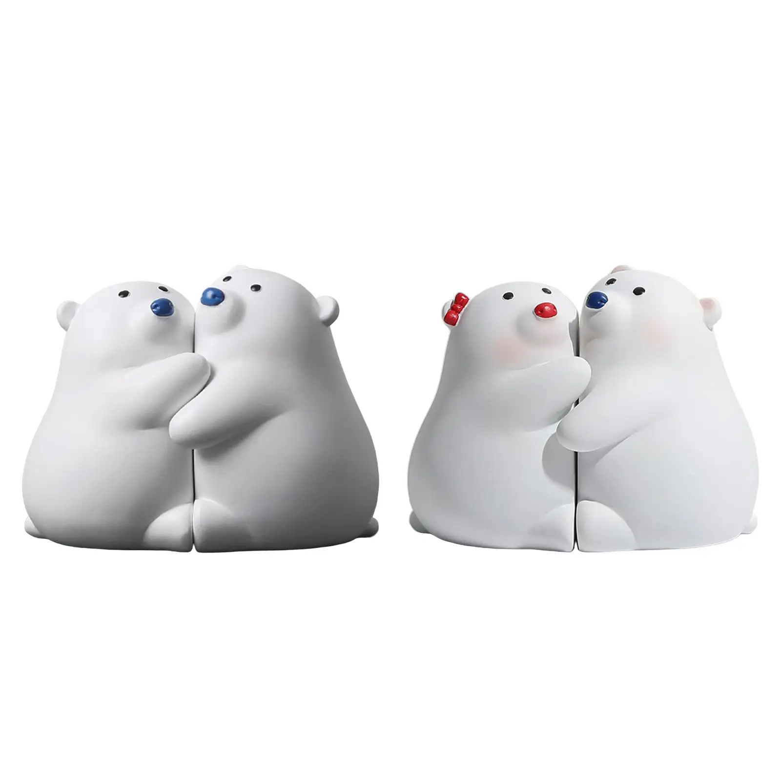 Набор из 2-х подставок для книг «Медведь» для полок и столов, идеально подходит для дома и офиса