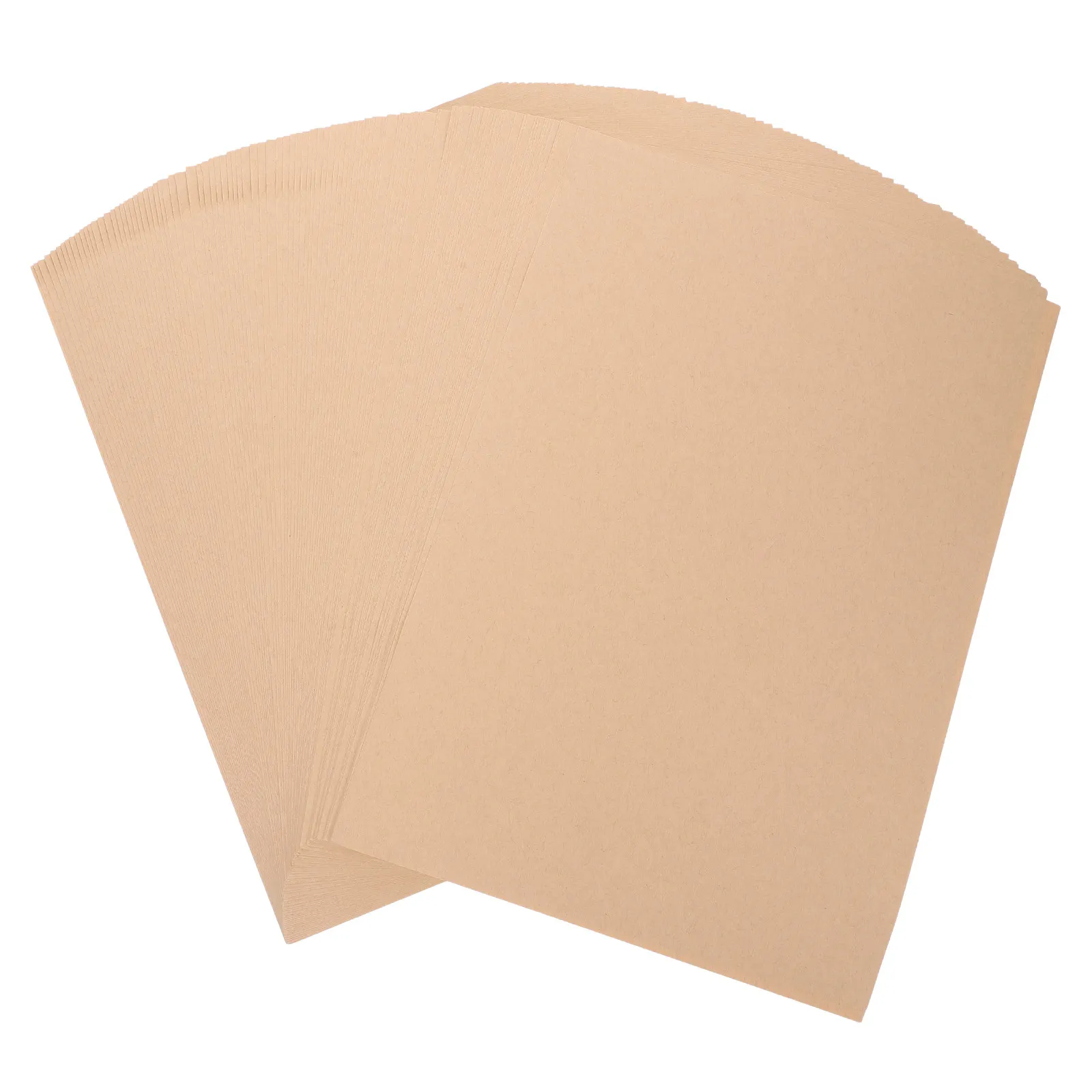 

100Sheet A4 Blank Printable Sticker Paper Adhesive Labels for Office Storage Mailing Address Kraft Paper Sheets Non Fading