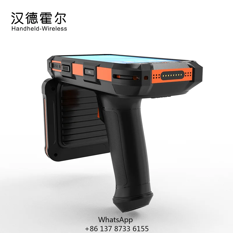 

Android Rugged PDA Handheld UHF RFID Reader Long Distance 15M Android 13 Handheld Computer Multi-Tag Reading/Writing 8000mAh