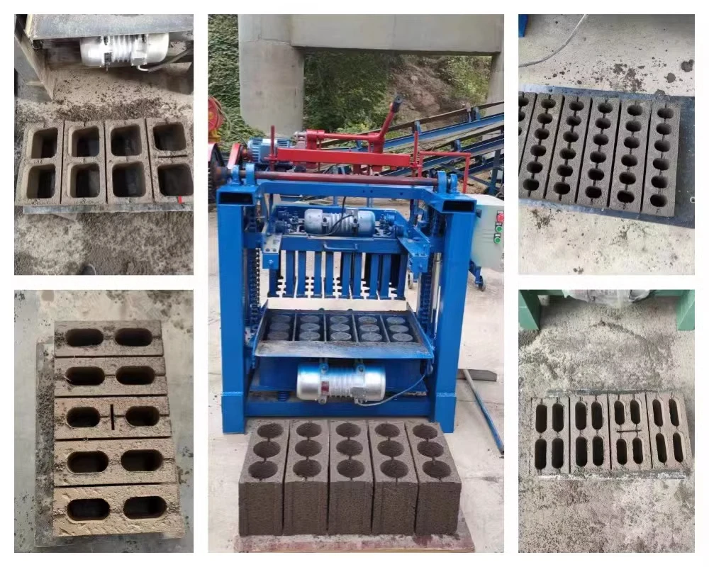 New Arrival High Density Red Concrete Brick Make Machine Cement Block Brick Making Machinery