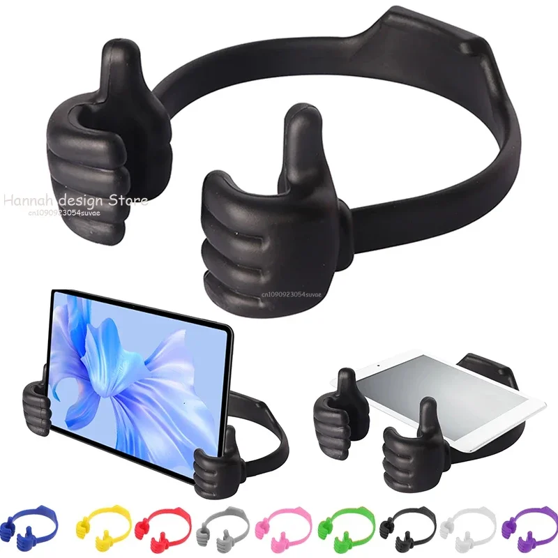 Universal Thumbs-up Colorful Holder for Smart Phone Bracket Mobile Phones Stand Mount for IPhone for Samsung Tablet Desk Holder