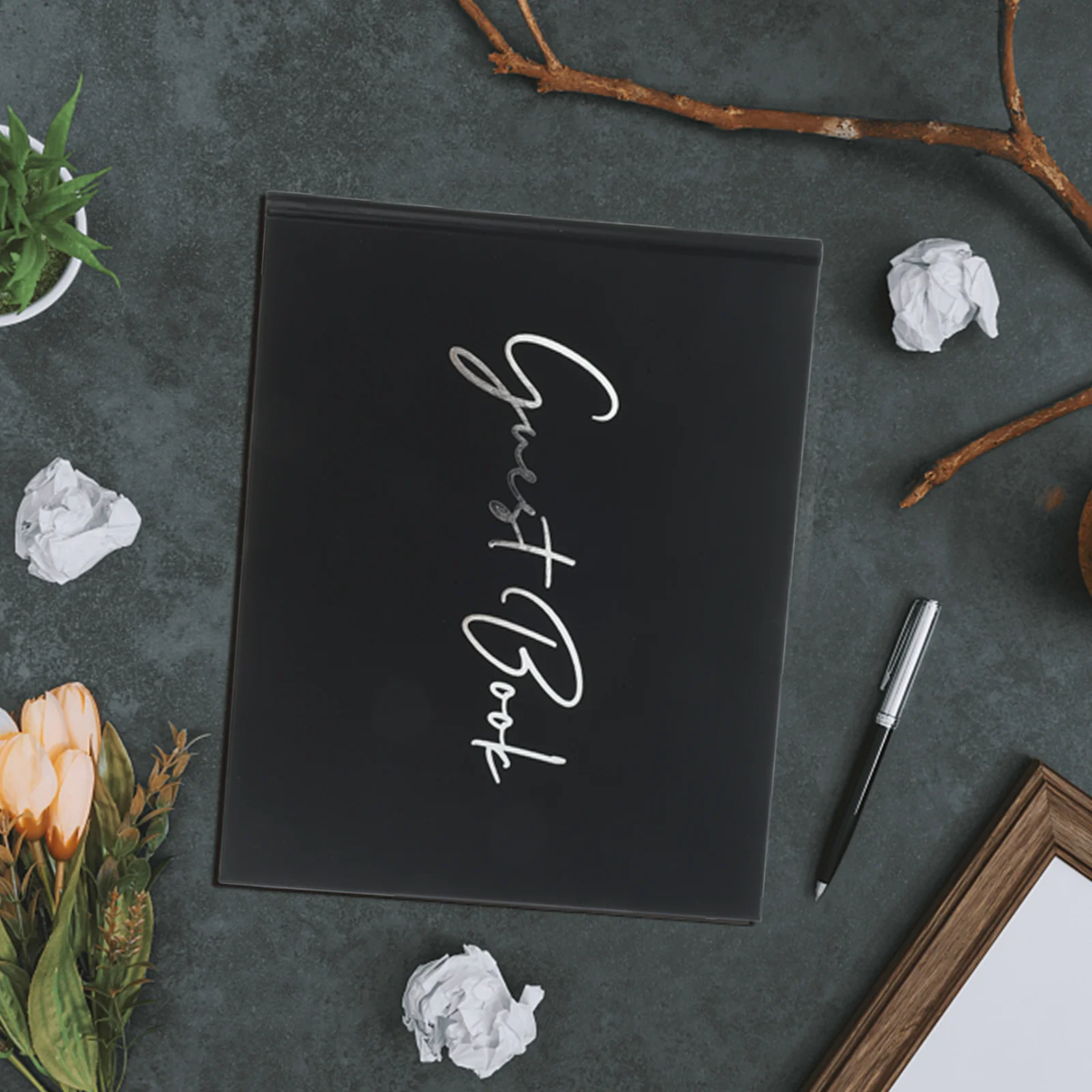 

1Set Funeral Guest Book Condolence Sign-in Memory Book for Memorial Service Guest Registration Attendance Record