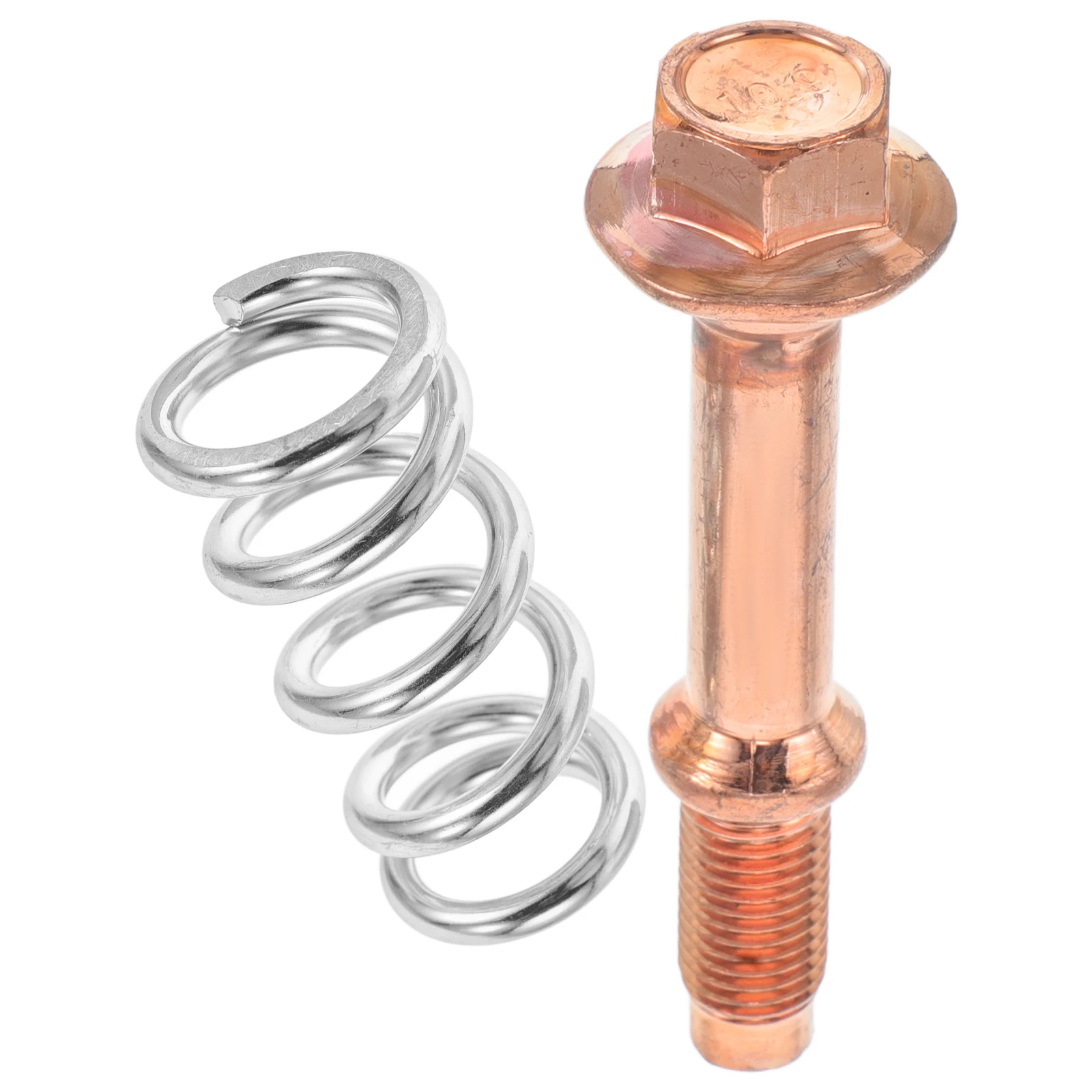 

Universal Car Manifold Bolts Exhaust Flange Hardware Durable Automotive Spring Repair Replacement Kit Exhaust Pipe Clamp Bolts