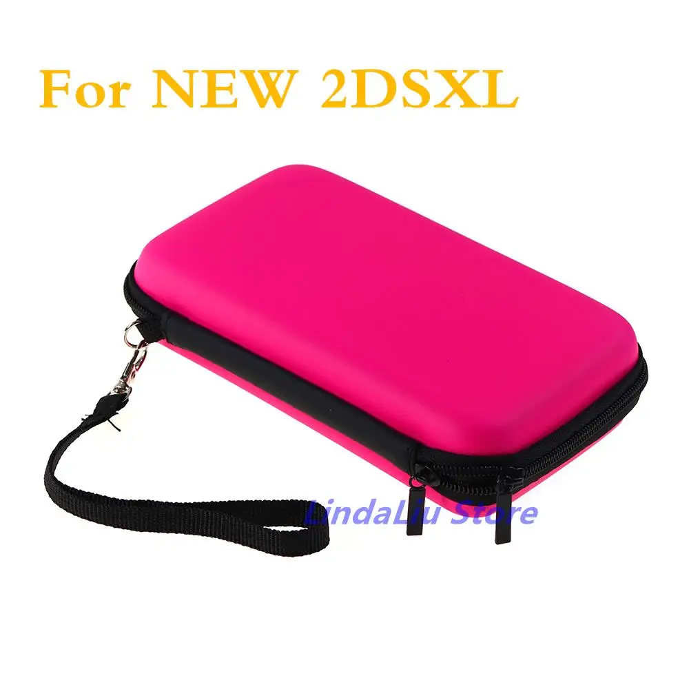 1pc EVA Bag Protective Hard Case Shell Holder Pouch Game Card Carrying Storage Bag For Nintend NEW 2DS XL/LL Console