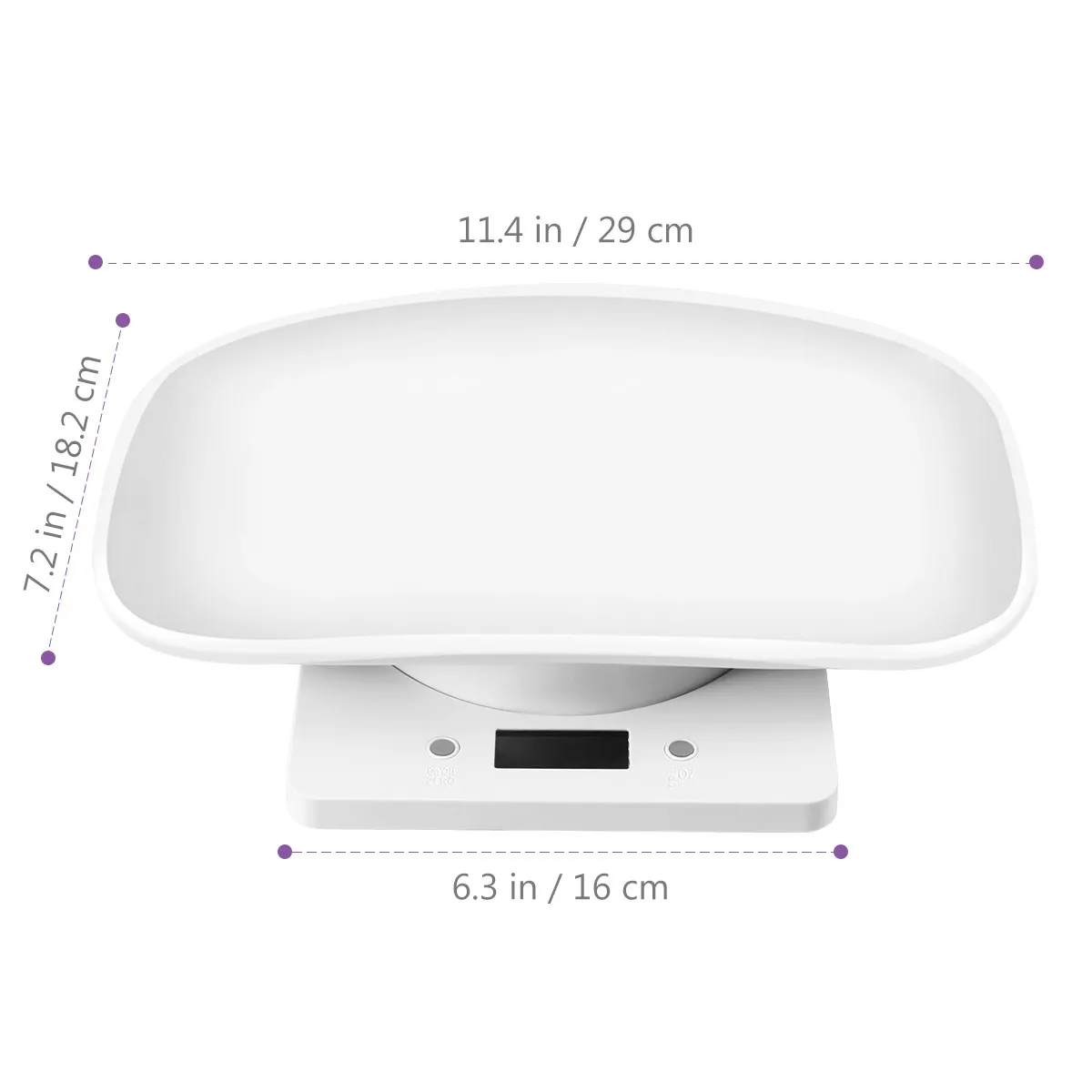 1Pcs Digital Pet Scale Portable Miniature Precision Baby Pet Scale Tool 10Kg for Cat Dog Hamster Parrots Small Animal view 4