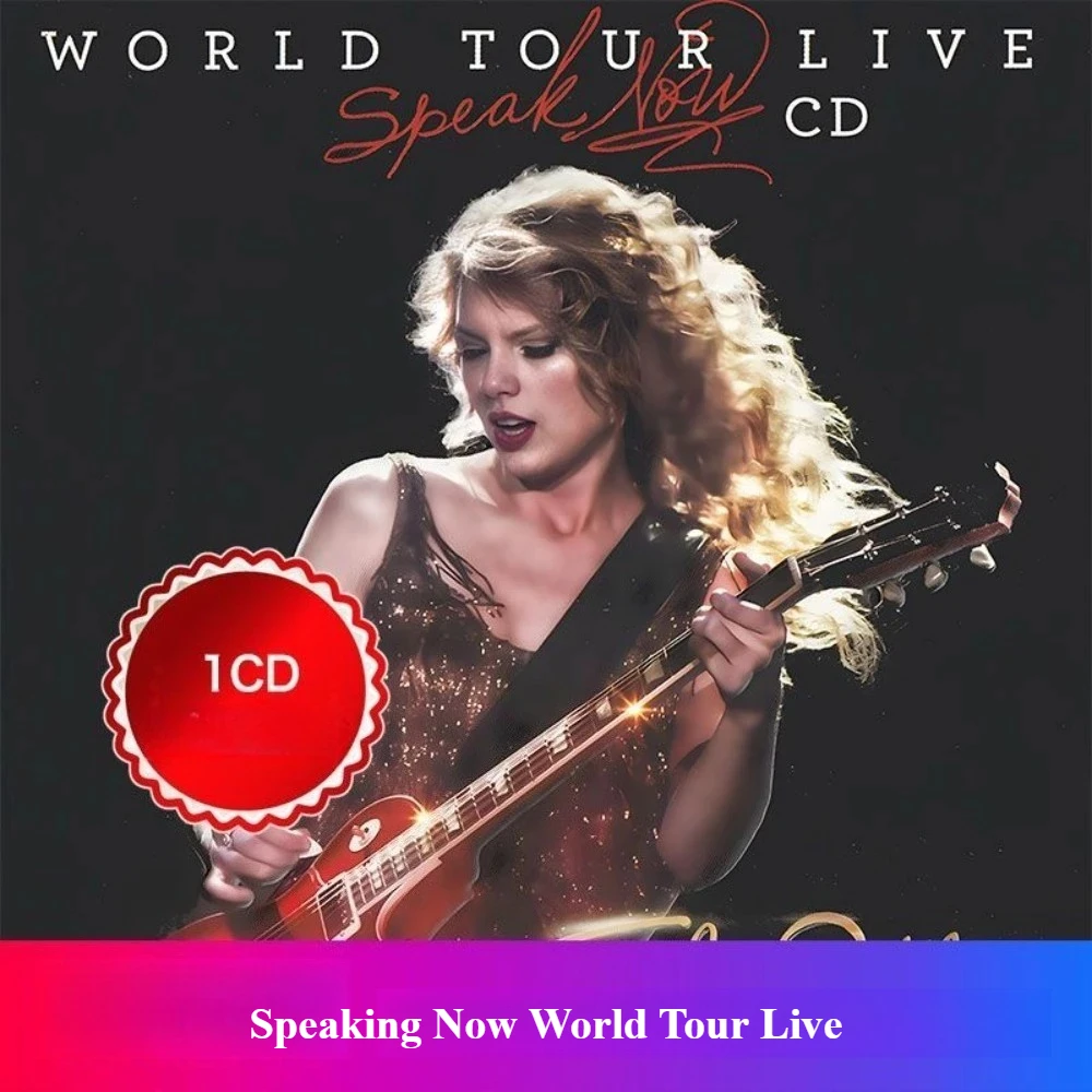 

Музыкальный CD-диск Speak Now World Tour Live (только диск) и USB-флешка для фанатов, для домашнего и автомобильного аудио-плеера