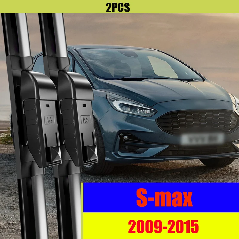 

Wiper LHD Front Wiper Blades For Ford S-Max Smax 2009-2015 Windshield Windscreen Window Brushes 30"+26" Accessories