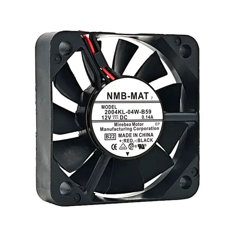 for NMB 5010 12V 0.14A 2004KL-04W-B59 5CM Cooling Fan for Yaskawa Driver