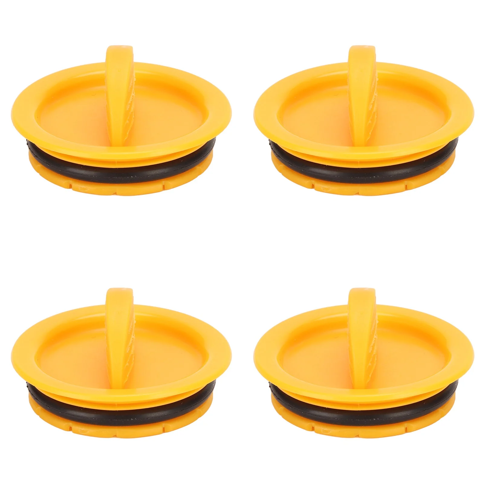4pcs Dental Valve Filter Cover Yellow Dental Chair Strong Suction Filter Cap Lid Replacement Accessory