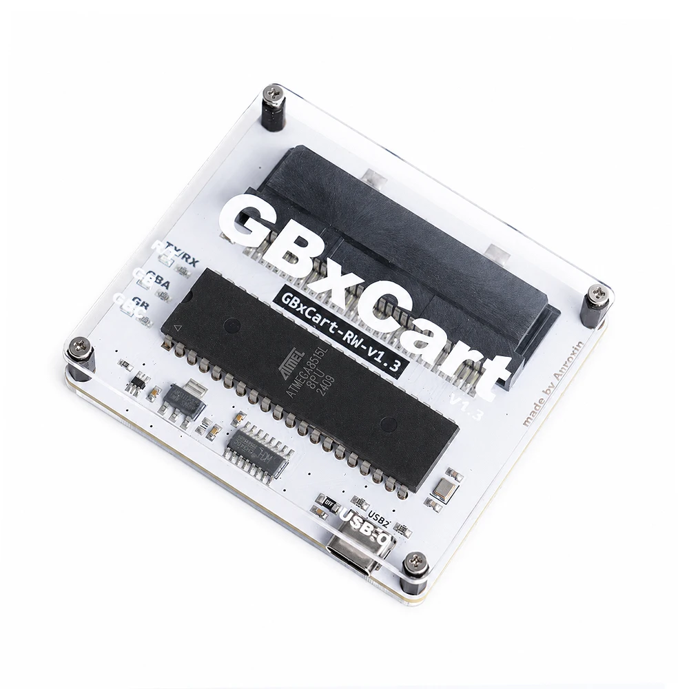 GBxCart RW V1.3 USB czytnik kart, narzędzie do tworzenia kopii zapasowych i przywracania ROM-ów gier, narzędzie do retro gamingu dla kartridży GB, GBC, GBA — zdjęcie produktu 6