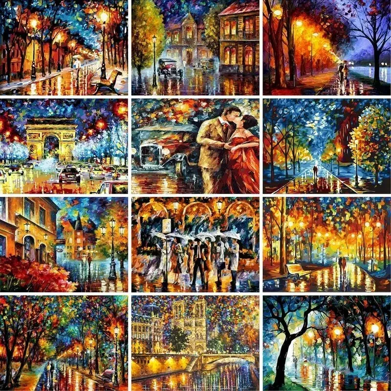 

631403 DIY oil Painting By Numbers Handpainted diy Canvas paint by numbers For Wall Art Picture Unique Gift
