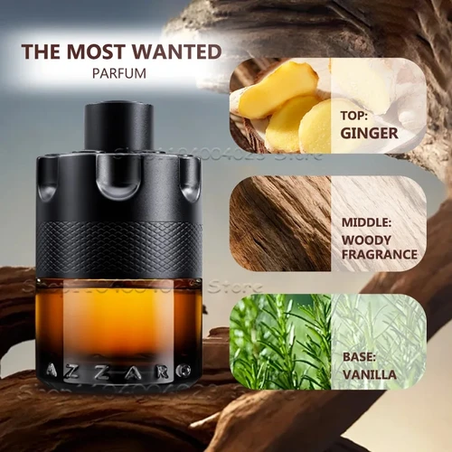 Imagen 2 del producto The Most Wanted Eau de Parfum Intensse – Colonia Woody & Spicy para hombres con Fougère y Ambery Notes Ambrado Madera, Cardamomo