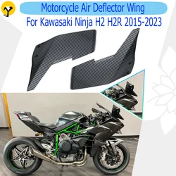 For Kawasaki Ninja H2 H2R 2015-2023 Motorcycle Air Deflector Wing Upper Lower Wings Aerodynamic Modification Side Wing Fairing