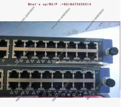 Disassemble LSQM1GV48SC0 S7500E 48-port Gigabit Ethernet electrical interface module