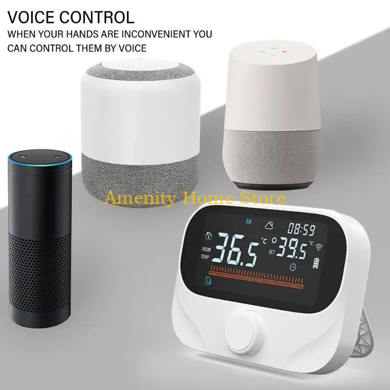 

F26C Room Thermostat Programmable Wireless Thermostat for Gas Boiler Heating Systems