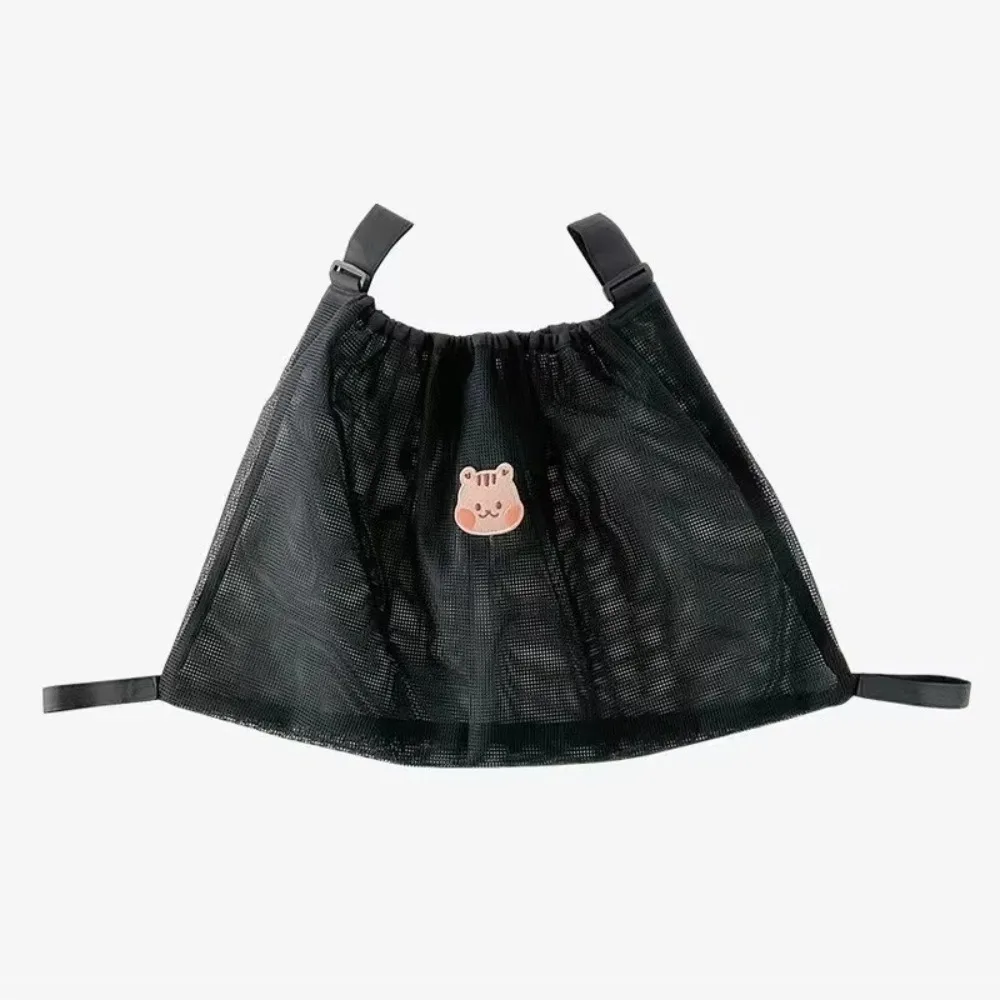 

Multifunction Baby Stroller Storage Bag Cartoon Animals Bear Rabbit Baby Pram Hanging Bag Large-capacity Squirrel Mesh Mommy Bag