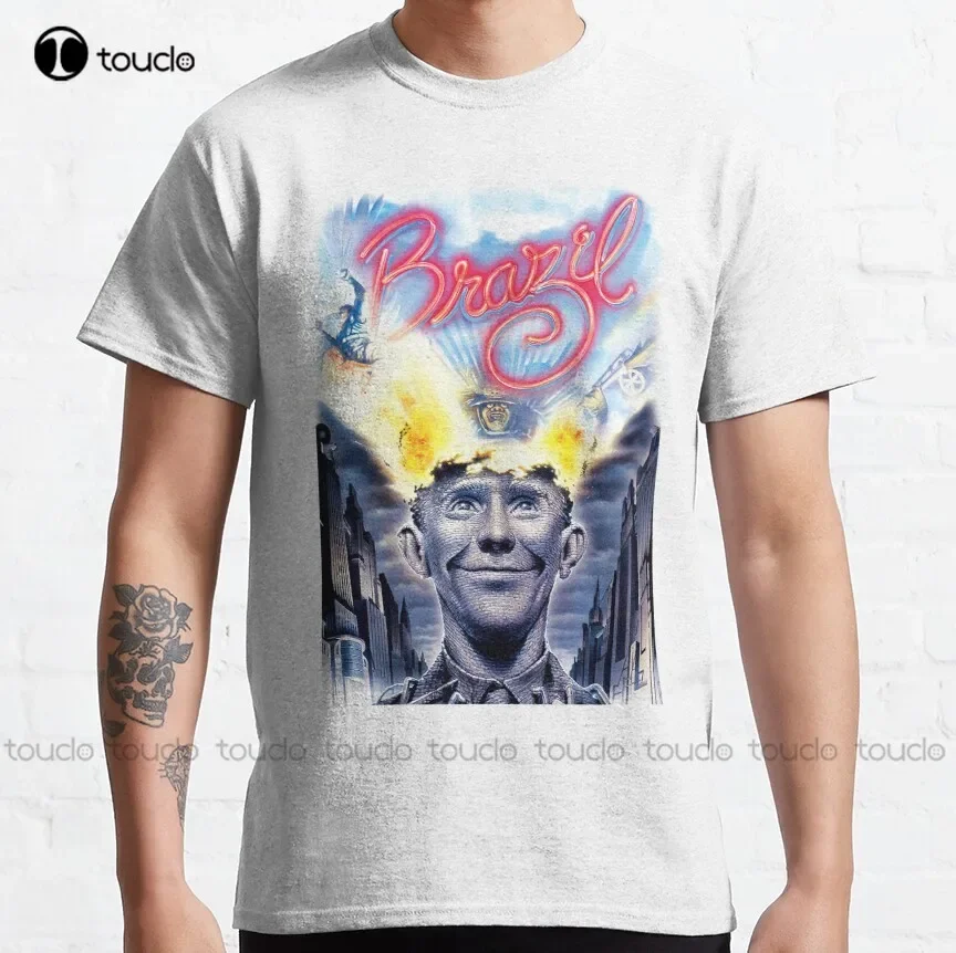 

Brazil Movie T-Shirt Classic T-Shirt Size Shirts Custom Aldult Teen Unisex Digital Printing Tee Shirt Xs-5Xl Classic Tshirt