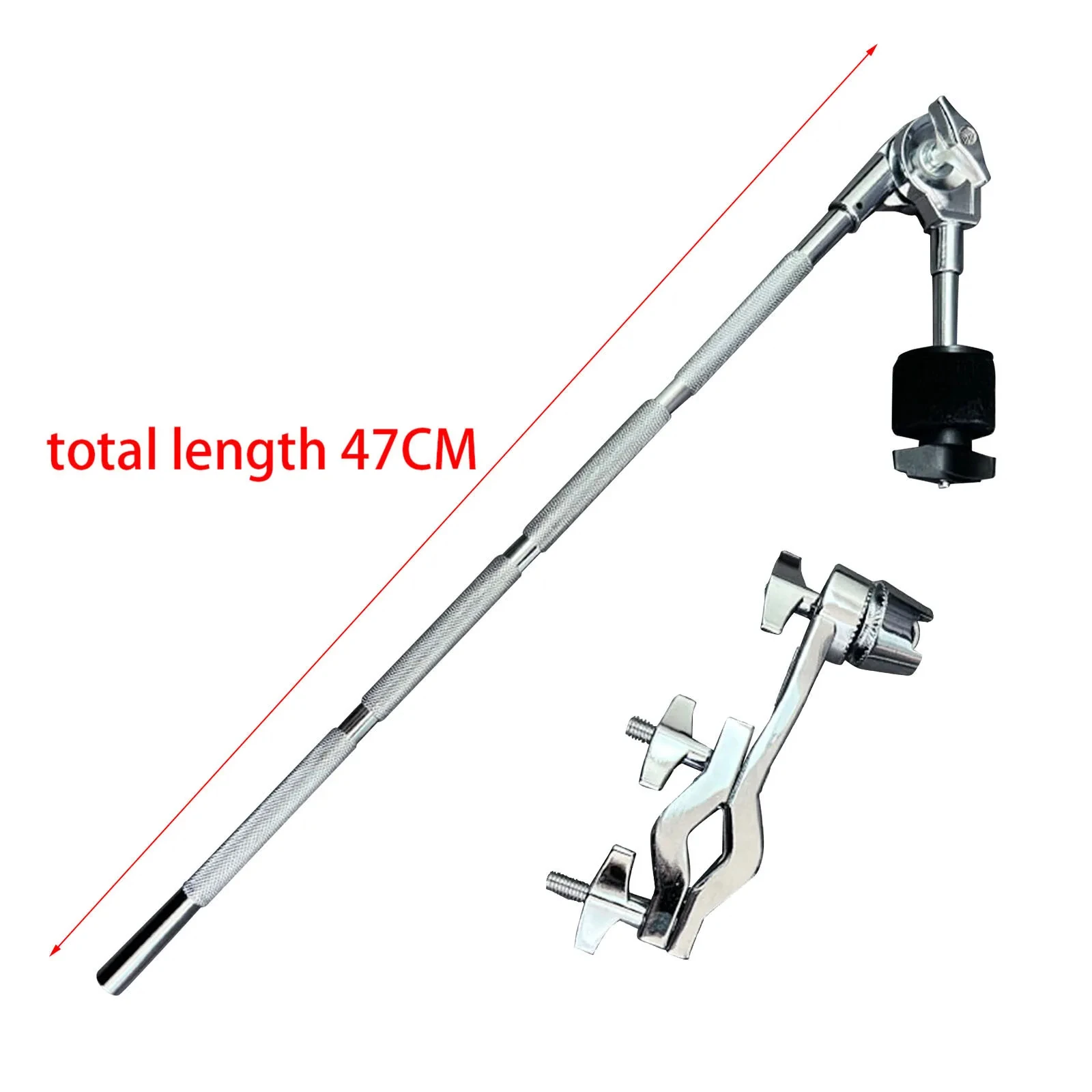 Metal Cymbal Ratchet Clamp Cymbal Expand Arm Universal Cymbal Stand Holder Support for Most Standard Drum Set