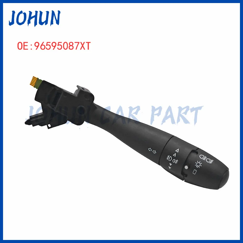 

96595087XT Citroen Indicator Turn Signal Light Switch Steering Column For Peugeot 206 207 307 406 407 1007 New Cars Accessories