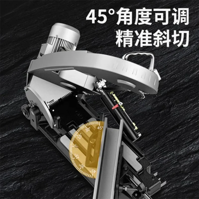 Small Electric Metal Cutting Tools Hydraulic Water Cooled Bench Woodworking Band Saw Machine