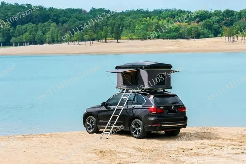 New camper trailer car roof tent box clamshell aluminium roof top tent and awning