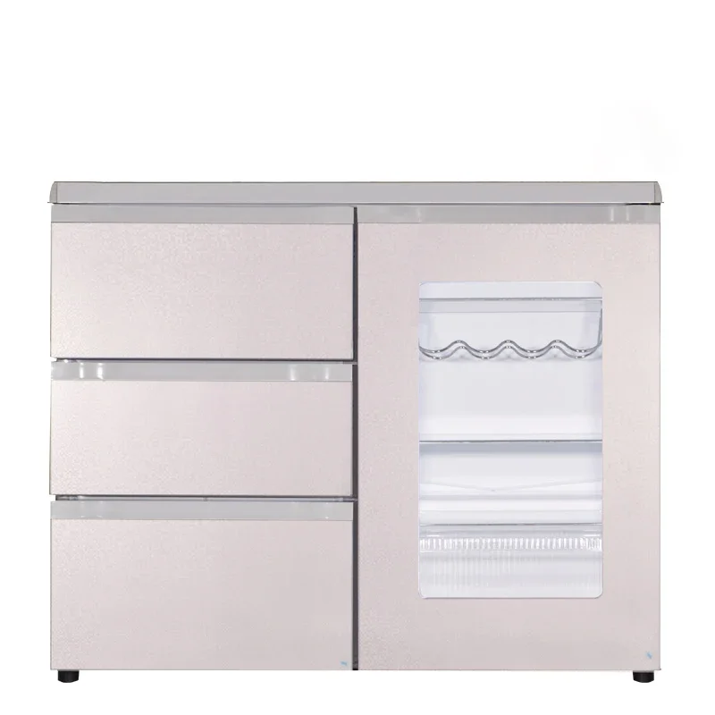 Four Door Drawer Cabinet Type Embedded Household Mini Refrigerator for Cabinet