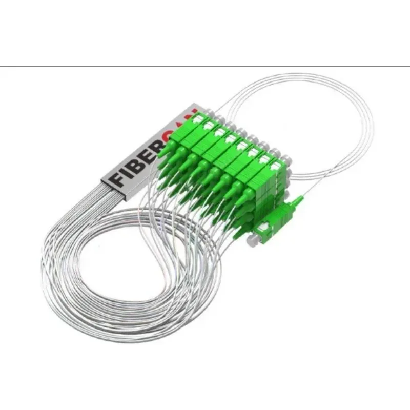 2025PLC optical fiber splitter 1x32   Mini steel tube  fibre optic  splitter