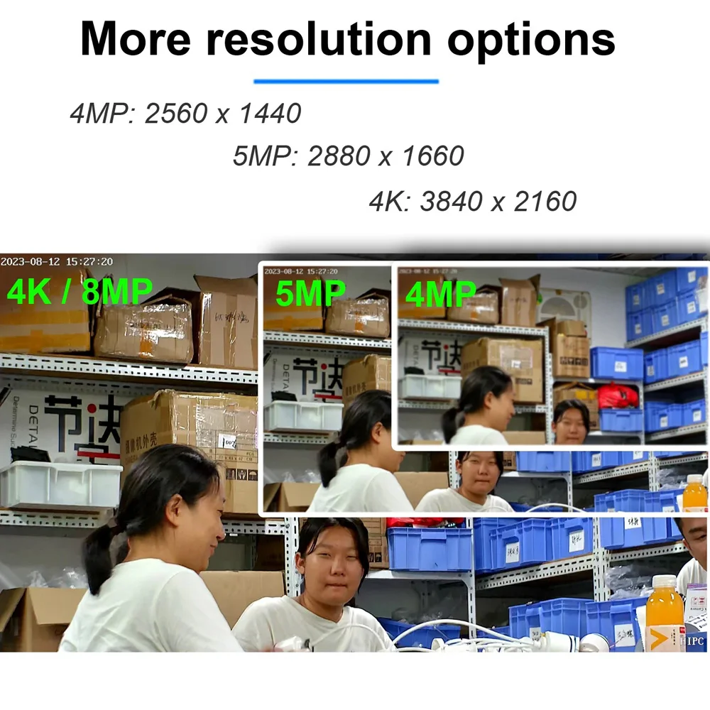 POE Camera IP 4K 5MP 4MP 8MP Waterproof Security Night Vision Video H.265  Onvif Bullet CCTV Home Cam Surveillance Onvif JIENU