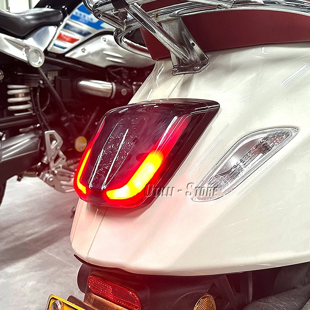 

Fits For Vespa Sprint 150 125 Primavera 150 125 Motorcycle LED Front Rear Turn Signal Indicator Light Signal Light Taillight