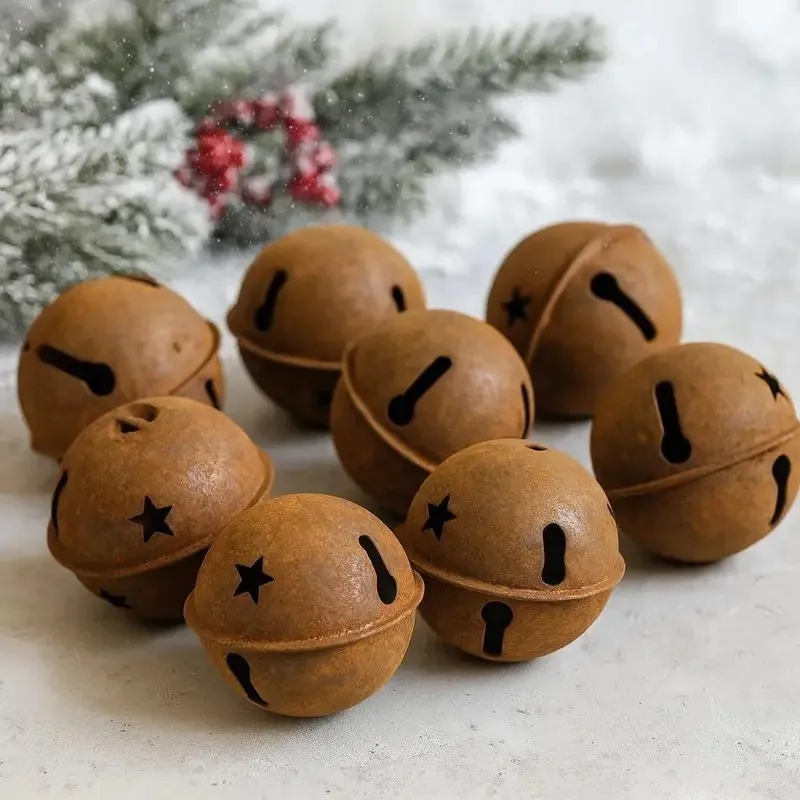 1 pcs Retro Metal Craft Bells for Home Door Decoration, Metal Iron Material, Clear Bell Sound, also fits DIY Craft Material