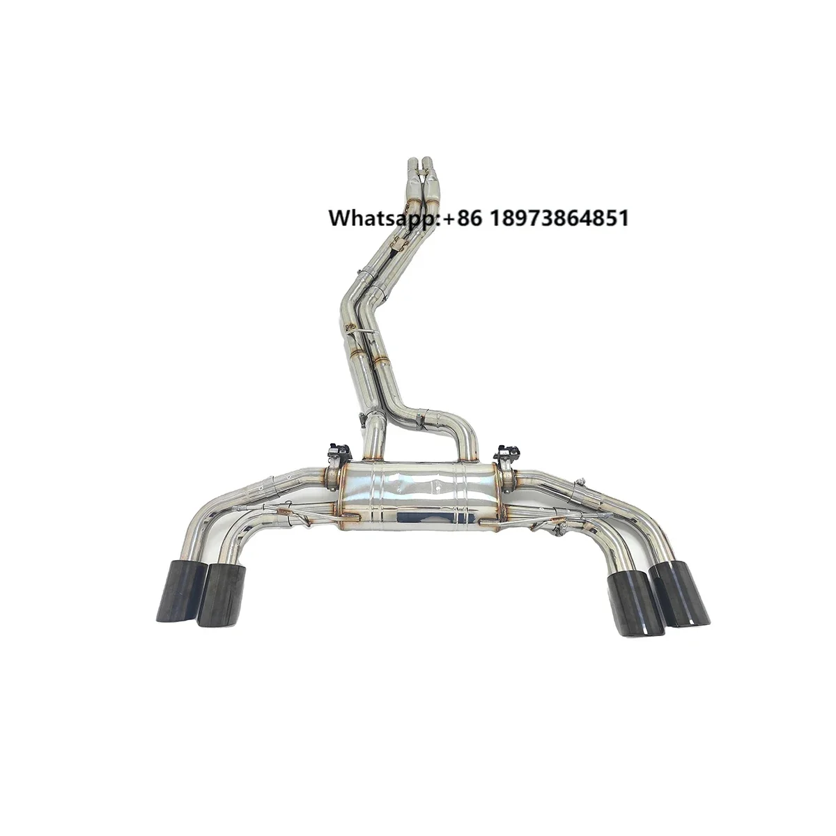 

Ecnal for SQ5 3.0T T304 Stainless Steel Sports Valved Exhaust System