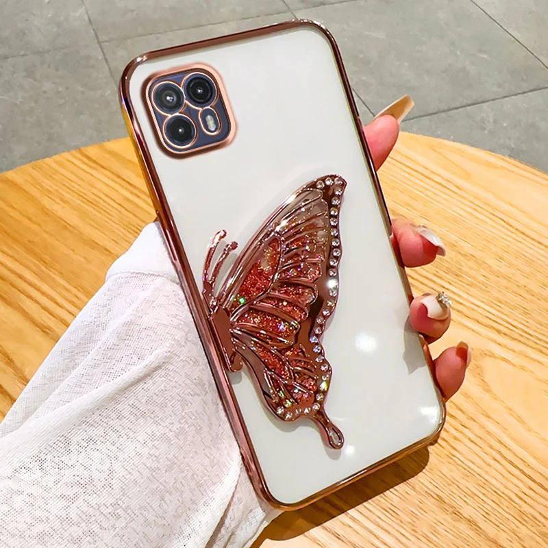 ソフトシリコンバタフライバックカバー,g50,5g,新品,2021