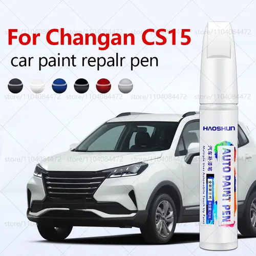 Imagen 1 del producto Pluma reparadora de pintura, eliminador de arañazos, accesorios para automóviles DIY, negro, blanco, plateado, azul para Changan CS15 2014-2020 S101 S102 S103