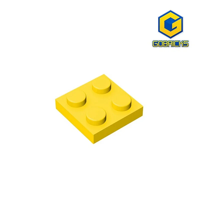 GDS-509 Plate 2 x 2 compatible with lego 3022 pieces of children's DIY building block Particles Plate DIY