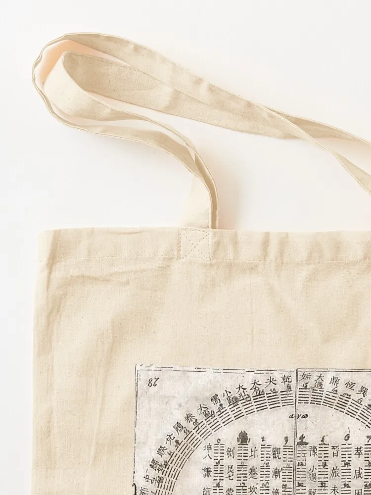 I Ching - Diagram Tote Bag shopping trolley bag tote bag men Shopper Customizable tote