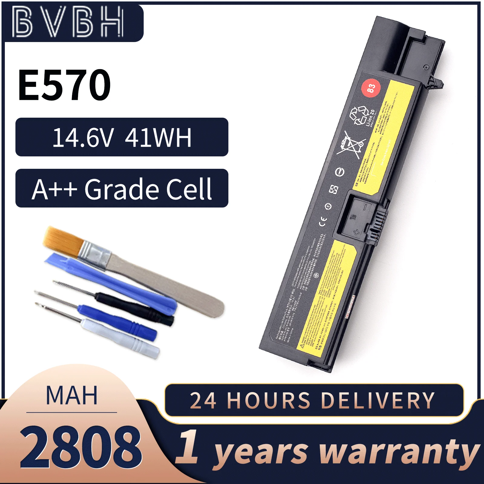 

01AV418 14.6V 2670mAh 01AV417 SB10K97575 01AV414 For Lenovo ThinkPad E570 E570C E575 Series 01AV415 01AV416