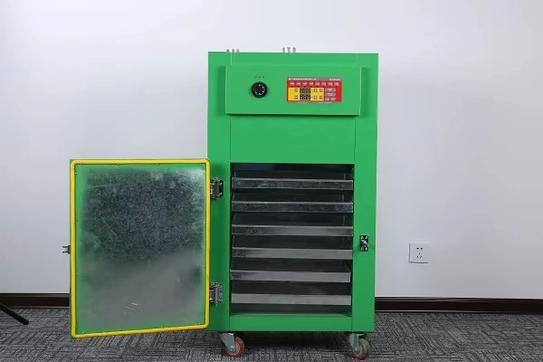 เครื่องอบแห้งผลไม้แบบกึ่งอัตโนมัติสำหรับองุ่น แอปริคอต พลัม ลูกแพร์ ใบไม้ ชา ผัก และอาหาร แบบหมุนได้