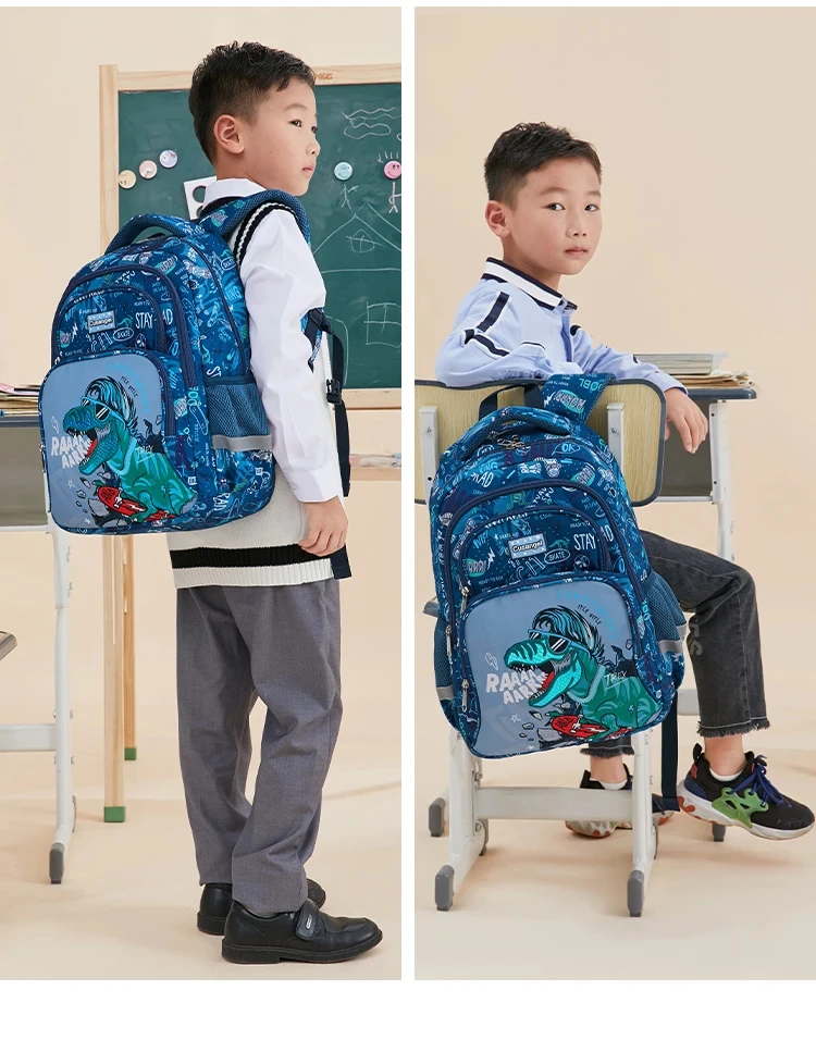 Cartoon Unicorn 3 Piece Set School Bags For Girls Boys Kids Space Backpack Primary School Students Backpack With Lunch Box