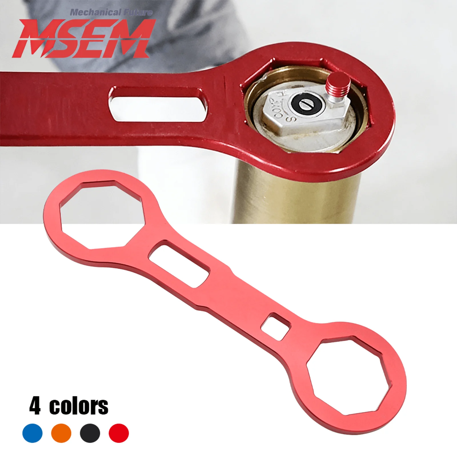 

For Husqvarna KTM Honda Yamaha YZ250FX YZ400F YZ426F YZ450F WR250R Motorcycle Fork Cap Wrench 46MM 50MM Dirt Bike Repair Tool