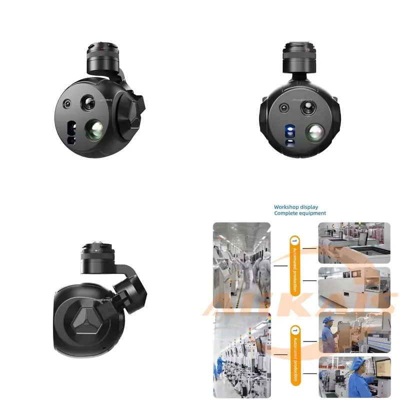 HCY SIYI UniPod MT11 Gimbal Camera New-Era Mini Four-Sensor Optical AI Pod 8K+48MP 30x Zoom 10T Computing Power AI Module