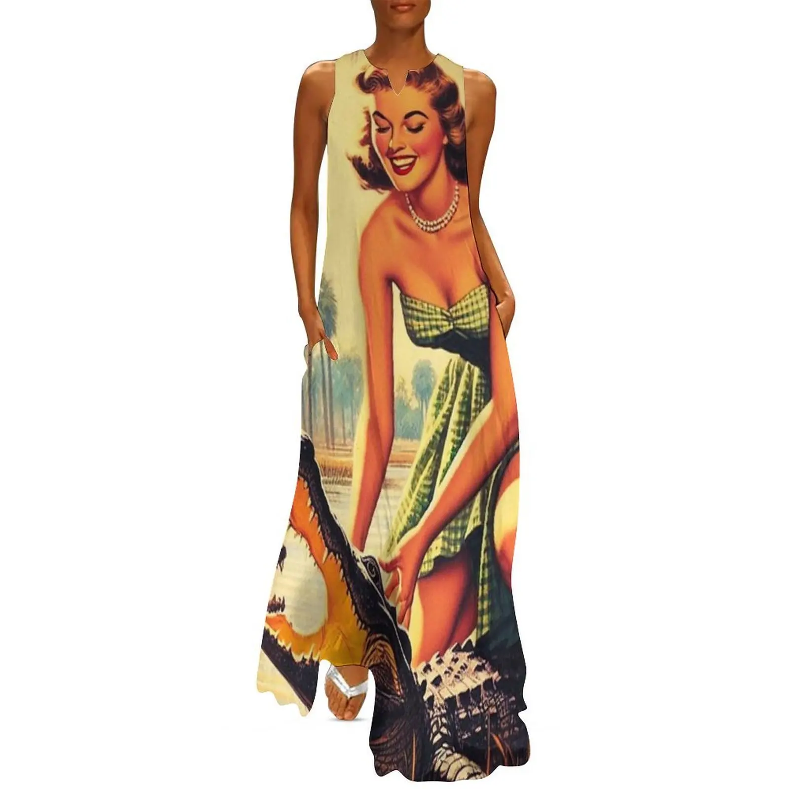 

Florida Woman Number 25 Long Dress beach outfits for women dresses for women 2025 evening dresses women Woman clothes
