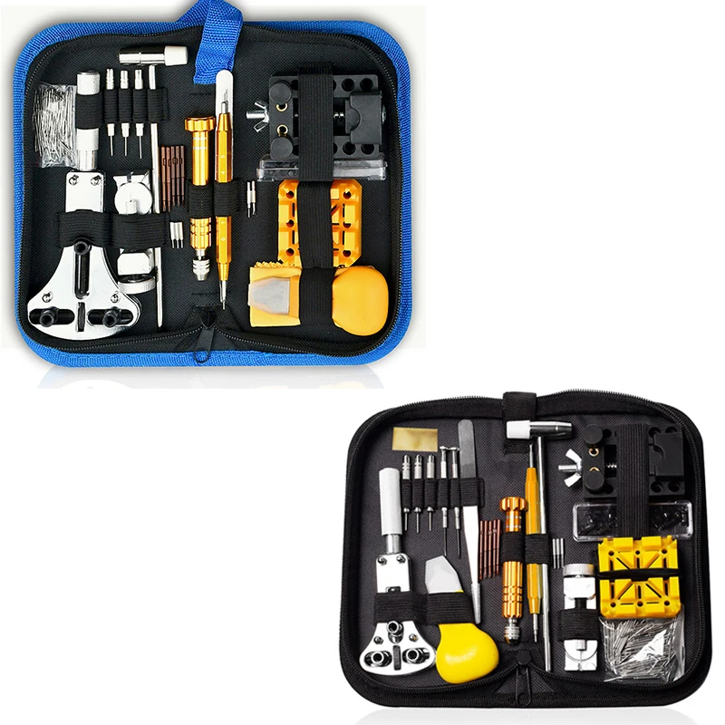 

Two Models Watch Opener Repair Tool Kit Clock Pry Knife Screwdriver Pin Hammer Set Watchmaker Band Link Clockmaker Accessory Set