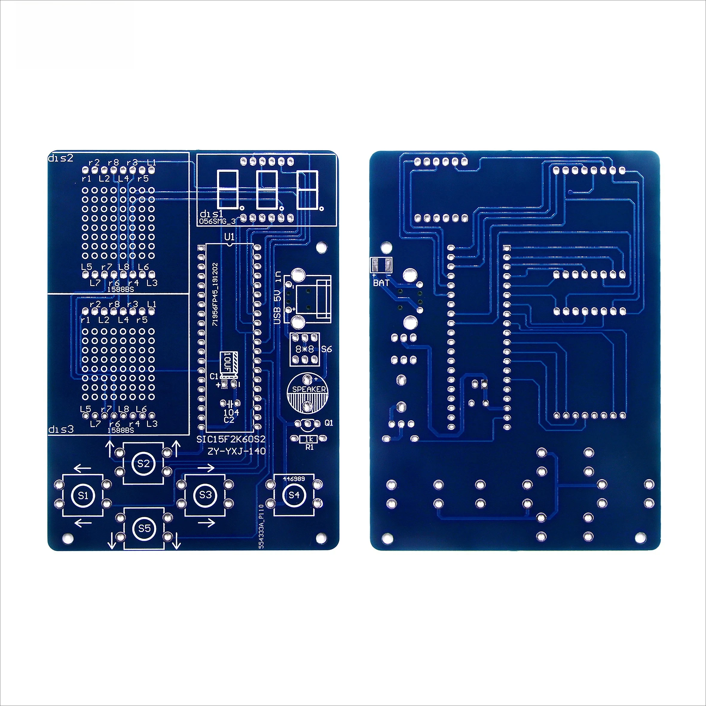 Kit de producción de consolas de juegos Pixel 51 consola de juegos con microcontroladores