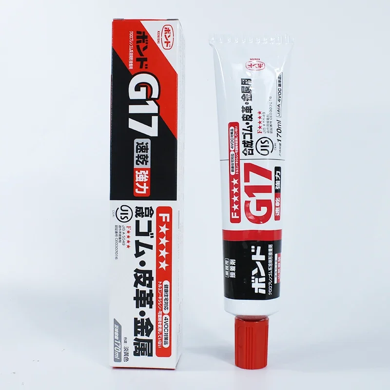 Konishi G17 G17Z All Purpose Adhesive Fast Drying Glue for Leather Metal Rubber Wood Repair - Original Product