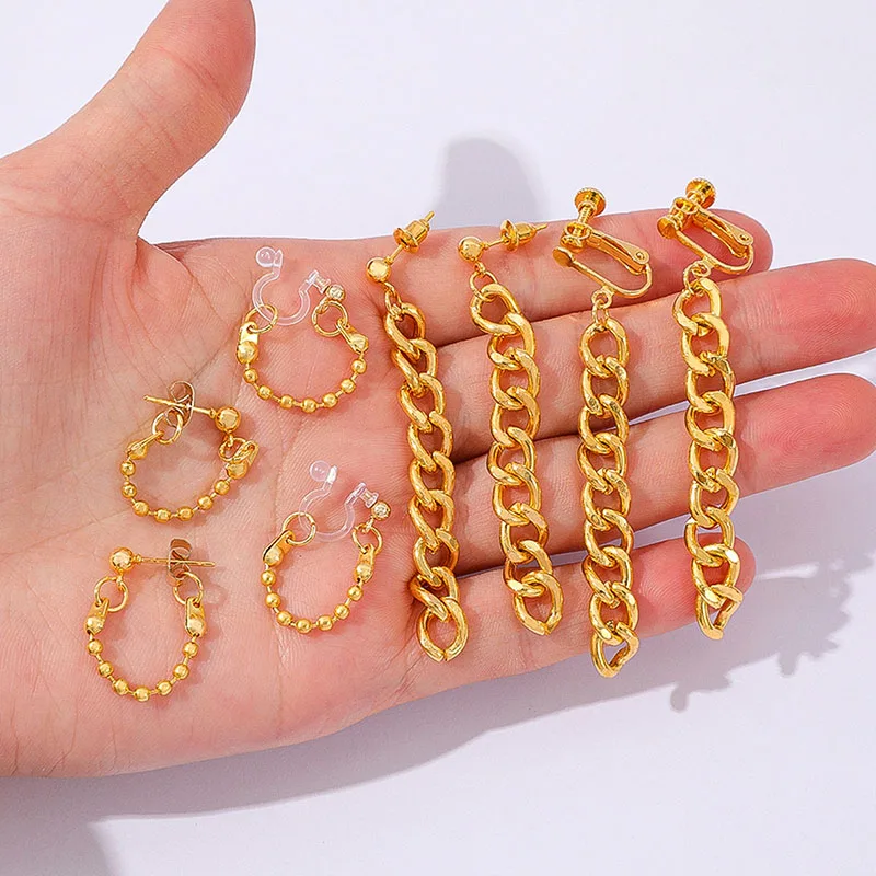 2026 New Demons Cosplay Lumi Golden Earrings Ears Clip Disguise Roleplay Props Halloween Costume Accessories For Women Men Suit