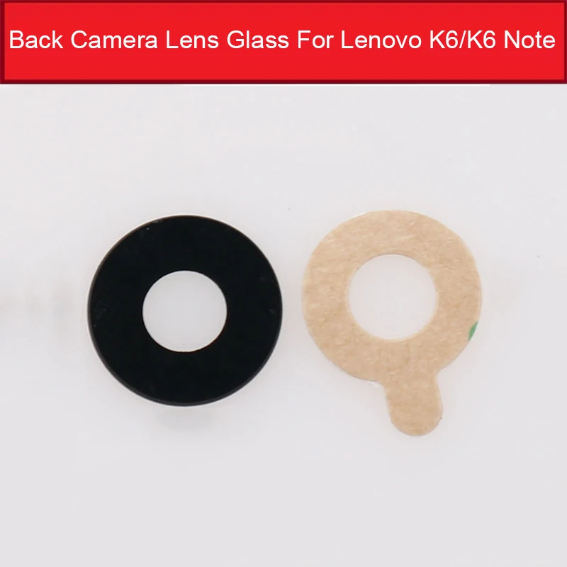 Back Camera Glass Lens Cover For Lenovo K5 K6 Note ZUK Z1 Z2 Rear Camera Lens Cover + Adhesive Sticker Replacement Repair - view 3