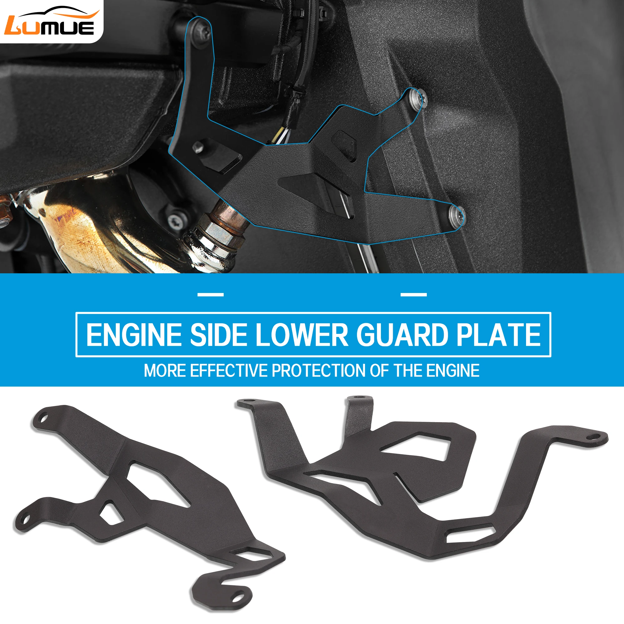 Fit For R1300 GS r1300gs 2023-2025 Motorcycle R1300GS Sensor Guard Protector Engine Side Cover Lambda Probe Protection Grill